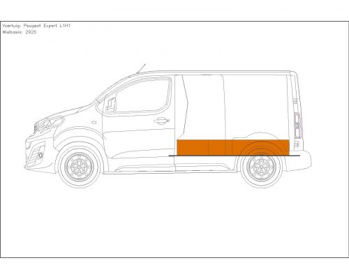 Fiat Scudo L1 - Houten inrichting en betimmering bodemladesysteem - Afbeelding 2