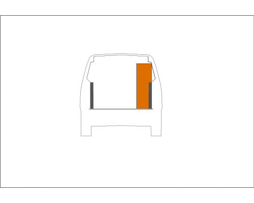 Citroën berlingo L1 - Houten inrichting en betimmering stelling rechts T2 - Afbeelding 2