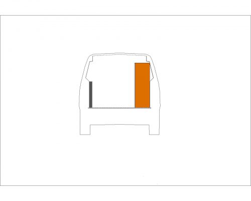 Peugeot Partner L2 - Houten inrichting en betimmering stelling rechts T2 - Afbeelding 2